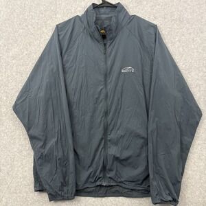 Golite Jacket Men M Green Full Zip Windbreaker Stretch Vented Packable